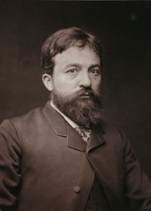 Album Artistique et Biographique, 5e jaar, Salon 1885; portret van Pierre Fritel (1853-1942), Franse schilder, beeldhouwer en graveur