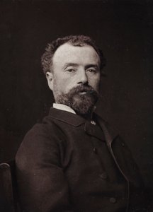 Album Artistique et Biographique, 5e jaar, Salon 1885; portret van de Franse schilder Hippolyte Dominique Berteaux (1843-1926)