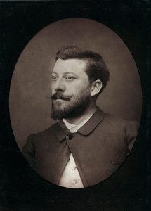Album Artistique et Biographique, 6e jaar, Salon 1885; portret van de Franse schilder Morot Aimé (1850-1913)
