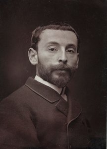 Album Artistique et Biographique, 6e jaar, Salon 1885; portret van de Franse schilder Alexandre Bloch (1862-1906)
