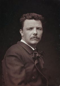 Album Artistique et Biographique, 6e jaar, Salon 1885; portret van de Franse schilder Eugène Carrière (1849-1906)