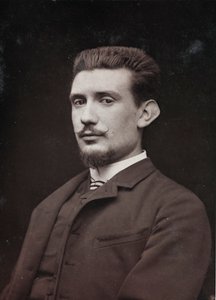 Album Artistique et Biographique, 6e jaar, Salon 1885; portret van de schilder Henri Laurent Desrousseaux (1862-1906)