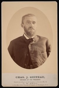 Portret van Charles Julius Guiteau 1841-1882 door Charles Milton Bell