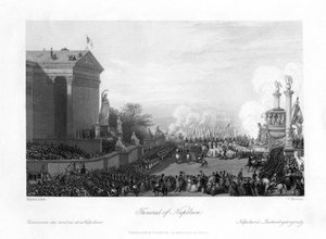 De begrafenis van Napoleon Bonaparte, 1818