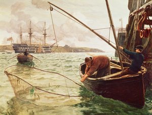 Een smelt net, 1886