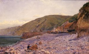 Onder de Kiezels bij Clovelly, 1864