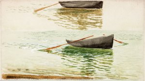 Sloepen door Charles Napier Hemy