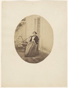 [Portret van Rachel Félix] door Charles Nègre