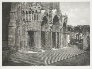 Cathedrale de Chartres door Charles Nègre