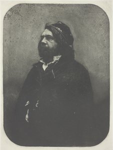 Portret van Theophile Gautier naar Nadar door Charles Nègre