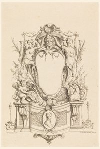 Ontwerp voor Cartouche uit "Cartouches Nouvellement Inventez"