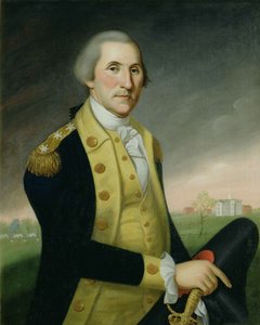 George Washington in Princeton door Charles P. & Peale Charles W. (1741 1827) Polk