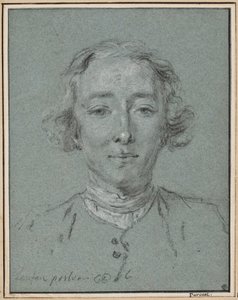 Portret van de kunstenaar Pierre Lenfant door Charles Parrocel