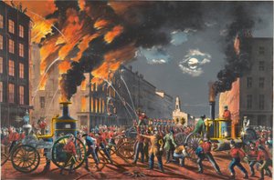 Het leven van een brandweerman: Het nieuwe tijdperk. Stoom en spierkracht. door Charles Parsons