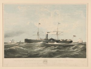 Het Stoomschip van de Verenigde Staten Baltic door Charles Parsons