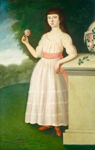 Anna Maria Cumpston, ca. 1790 door Charles Peale Polk