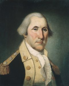 George Washington, ca. 1790 door Charles Peale Polk