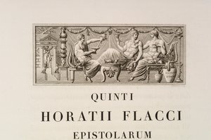 Pagina uit Quintus Horatius Flaccus