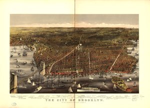 De stad Brooklyn door Charles R. Parsons