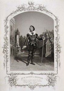 Mr W. Davidge als Malvolio, Act III Scene 4 van 