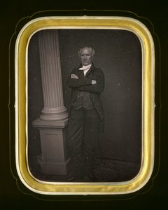 Samuel Houston, 1851 (daguerreotype) door Charles R. and Henry W. 1823 65 Meade