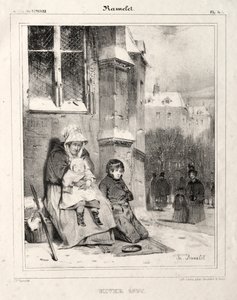 Winter door Charles Ramelet