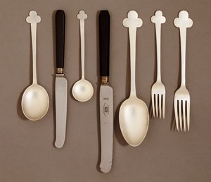 Electroplate tafelservice, voor E. Bingham & Co.