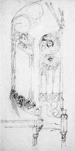 Trap, 1891 door Charles Rennie Mackintosh