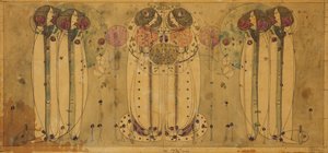 De Wassail, 1900 door Charles Rennie Mackintosh