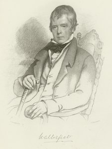 Sir Walter Scott door Charles Robert Leslie