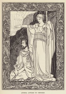 Athena verschijnt aan Odysseus
