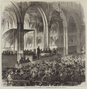 Vergadering van het Kerkcongres in St Andrew