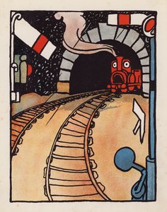 Onzin: Locomotief bang om in de regen te komen door Charles Robinson