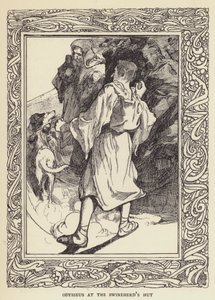 Odysseus bij de varkenshoeder door Sir John Charles Robinson