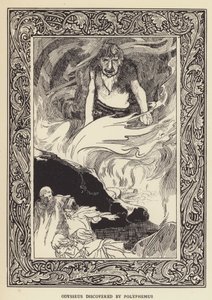 Odysseus ontdekt door Polyphemus