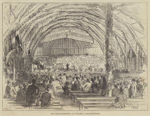 De Welshe Eisteddfod in Pwllheli, Carnarvonshire