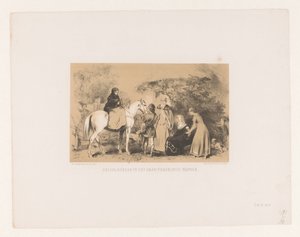 Vrouw te paard (Nederlanders in het Saxo-Frankische tijdvak)