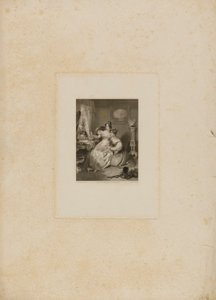 Twee meisjes in boudoir