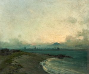Dundee vanaf Tayport door Charles S. Mills
