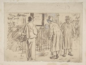Een wolf in schaapskleren door Charles Samuel Keene