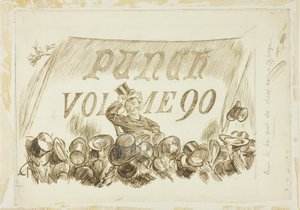 Studie voor Punch, Volume 90 door Charles Samuel Keene