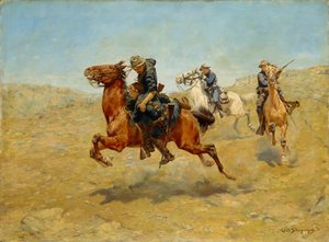 Mijn Bunkie, 1899 door Charles Schreyvogel