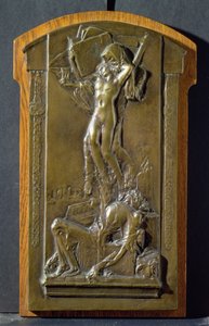 De Dood en het Meisje, ca.1911-12 door Charles Sergeant Jagger