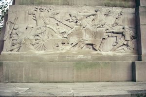 Detail van het Koninklijk Artillerie Monument