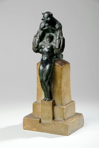 Maquette voor een Tuinfonteingroep van Nimfen en Saters
