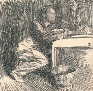De Modelleur, 1891 door Charles Shannon