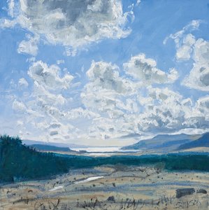 Loch Scridain, Mull, 2013 (olieverf op doek)