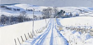 Sneeuw, Newhall, 2010 (olieverf op doek)