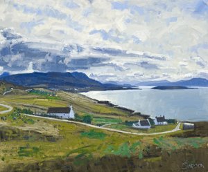 Naar Ben Mor Coigach, 2011 (olieverf op doek)