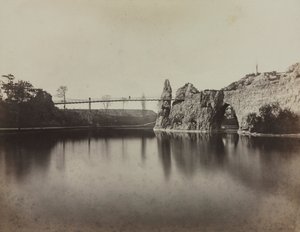 Buttes Chaumont, Parijs, c. 1860s door Charles Soulier